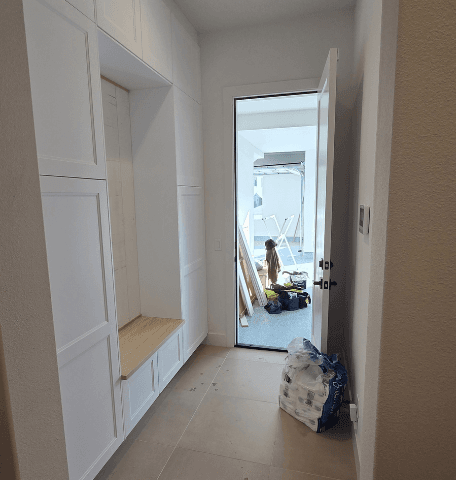 Custom Closet System Build - After