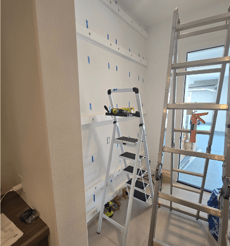 Custom Closet System Build - Before