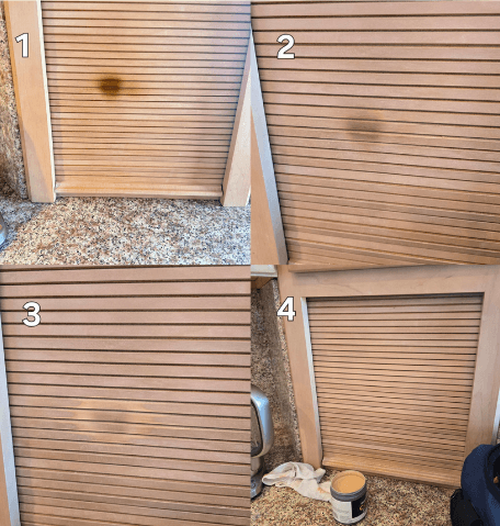 Table & Cabinet Surface Restoration - After